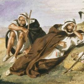 Найдена украденная картина Делакруа - Арабы из Орана