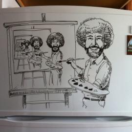 Рисунки на холодильнике. Чарли Лэйтон - Freezer Fridays