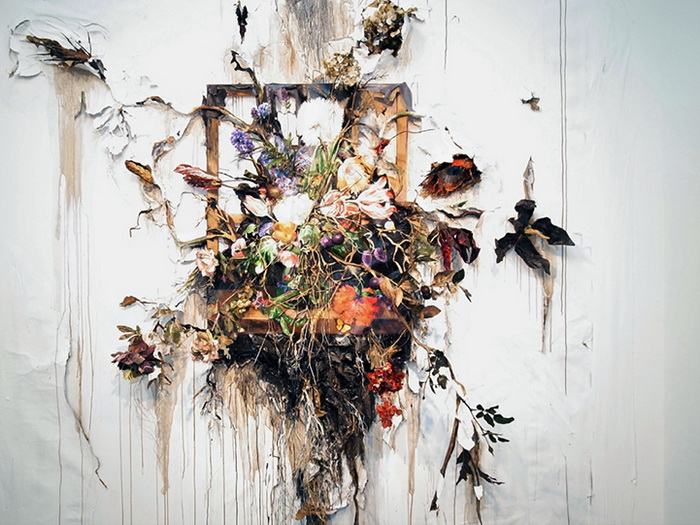 Разрушение картин – искусство от Valerie Hegarty